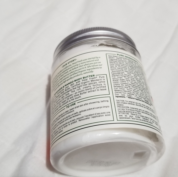 2 Petal Fresh Pure Body Butter Mandarin & Mango - Picture 2 of 2